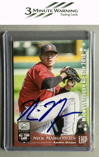 2018 Grandstand Midwest League All-Stars #NNO Nick Margevicius Signed