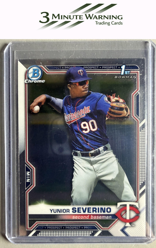 2021 Bowman #BCP-140 Yunior Severino Chrome Prospects