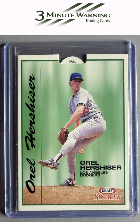 1993 Kraft Singles Superstars #24 Orel Hershiser