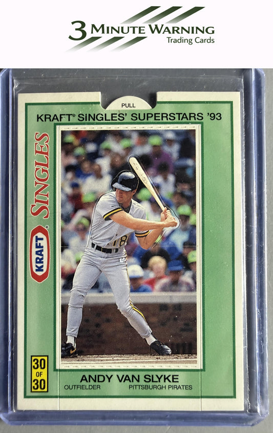 1993 Kraft Singles Superstars #30 Andy Van Slyke