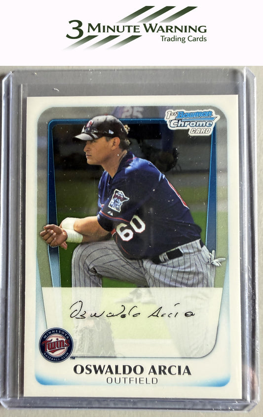 2011 Bowman #BCP28 Oswaldo Arcia Chrome Prospects