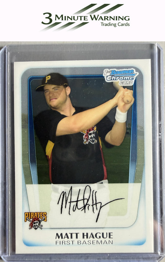 2011 Bowman #BCP84 Matt Hague Chrome Prospects