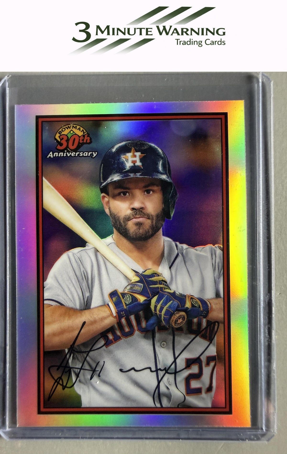 2019 Bowman #B30-JAL Jose Altuve 30th Anniversary Bowman