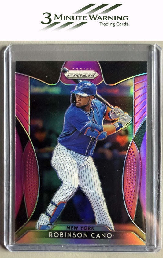 2019 Panini Prizm #17 Robinson Cano Pink Prizm