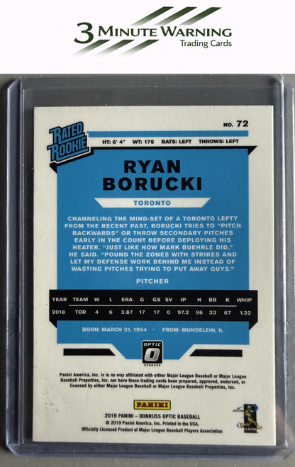 2019 Donruss Optic #72 Ryan Borucki