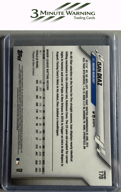 2020 Topps Chrome #170 Isan Diaz