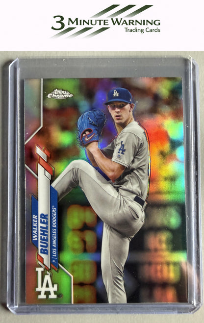 2020 Topps Chrome #104 Walker Buehler Refractor