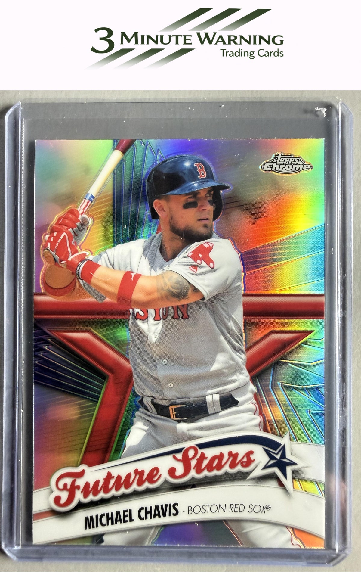 2020 Topps Chrome #FS-4 Michael Chavis Future Stars