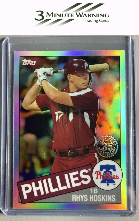 2020 Topps Chrome #85TC-20 Rhys Hoskins 1985 Topps Baseball