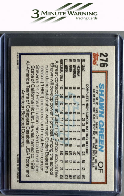 1992 Topps #276 Shawn Green