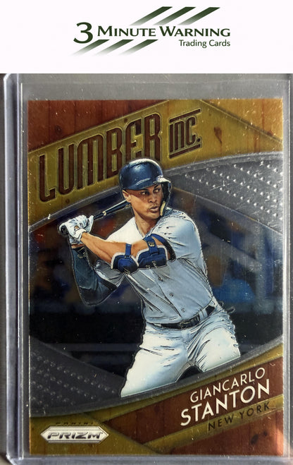 2019 Panini Prizm #LI4 Giancarlo Stanton Lumber Inc.