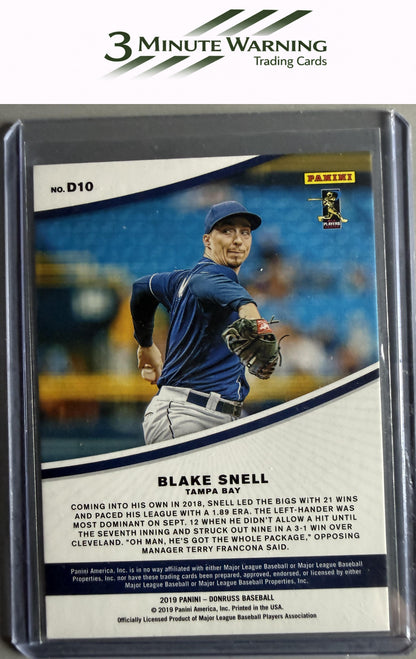 2019 Donruss #D10 Blake Snell Dominators Vector