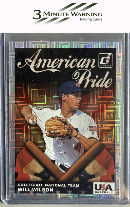 2019 Donruss #AP2 Will Wilson American Pride Diamond