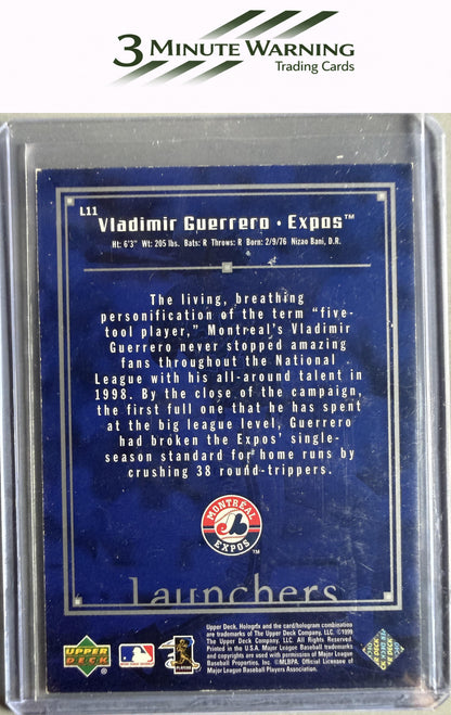 1999 Upper Deck HoloGrFX #L11 Vladimir Guerrero Launchers