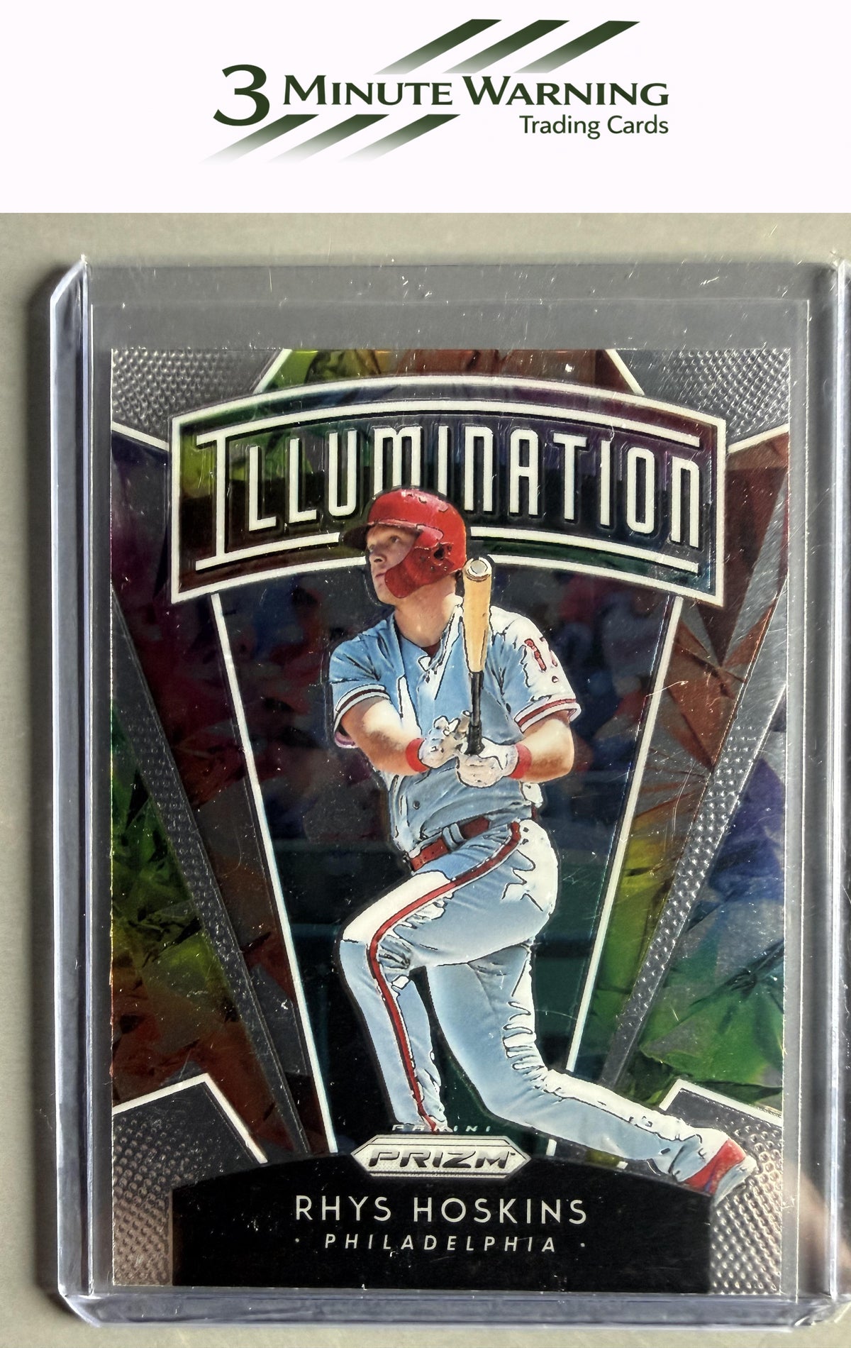 2019 Panini Prizm #I-9 Rhys Hoskins Illumination