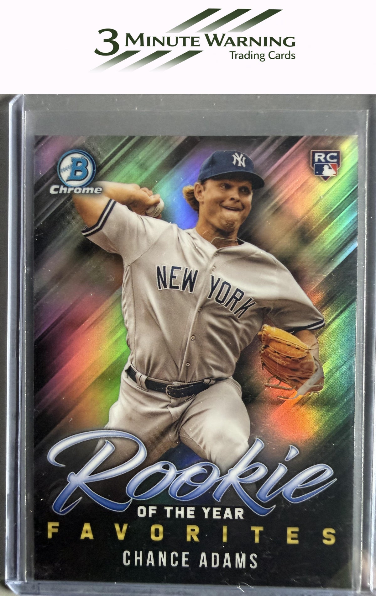 2019 Bowman #ROYF-5 Chance Adams Rookie of the Year Favorites