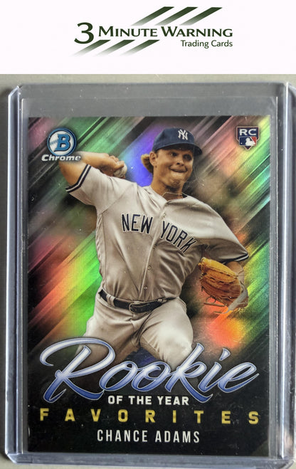 2019 Bowman #ROYF-5 Chance Adams Rookie of the Year Favorites