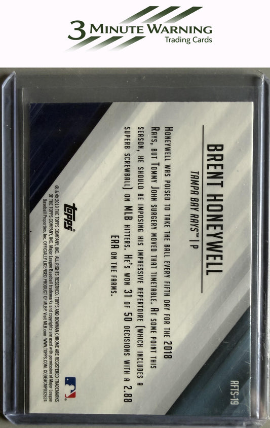 2019 Bowman #RFTS-19 Brent Honeywell Ready for the Show