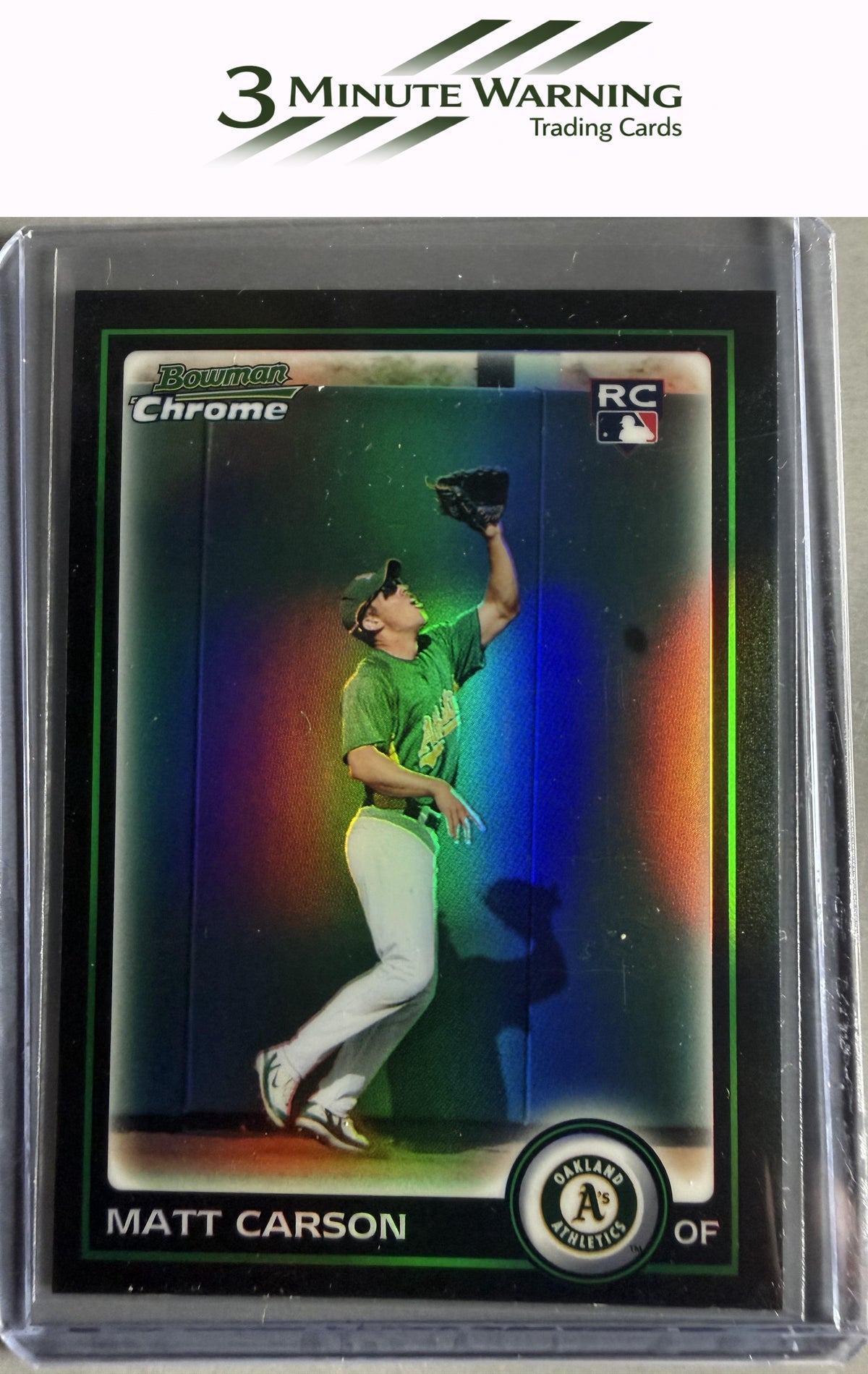 2010 Bowman Chrome #182 Matt Carson Refractor
