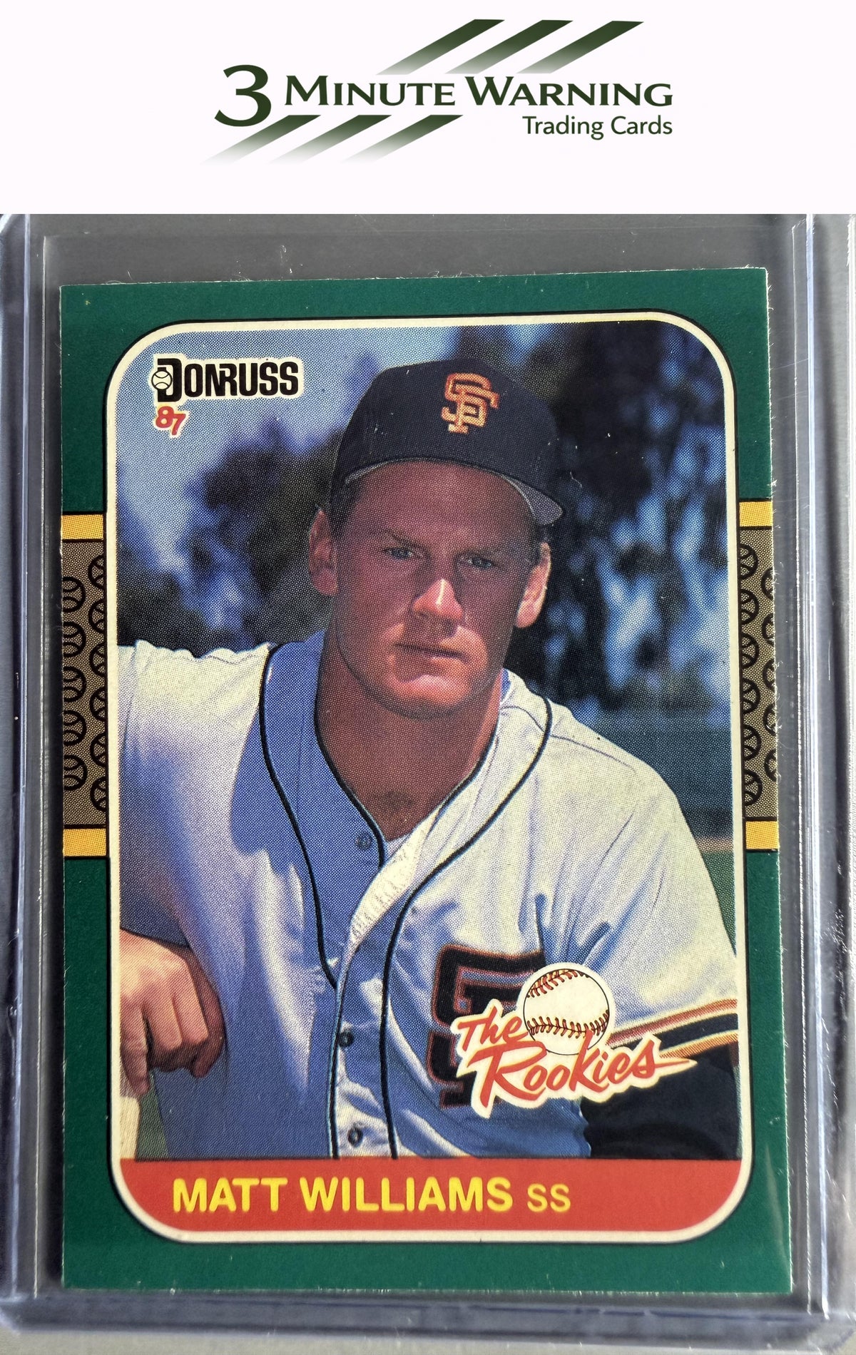 1987 Donruss The Rookies #45 Matt Williams