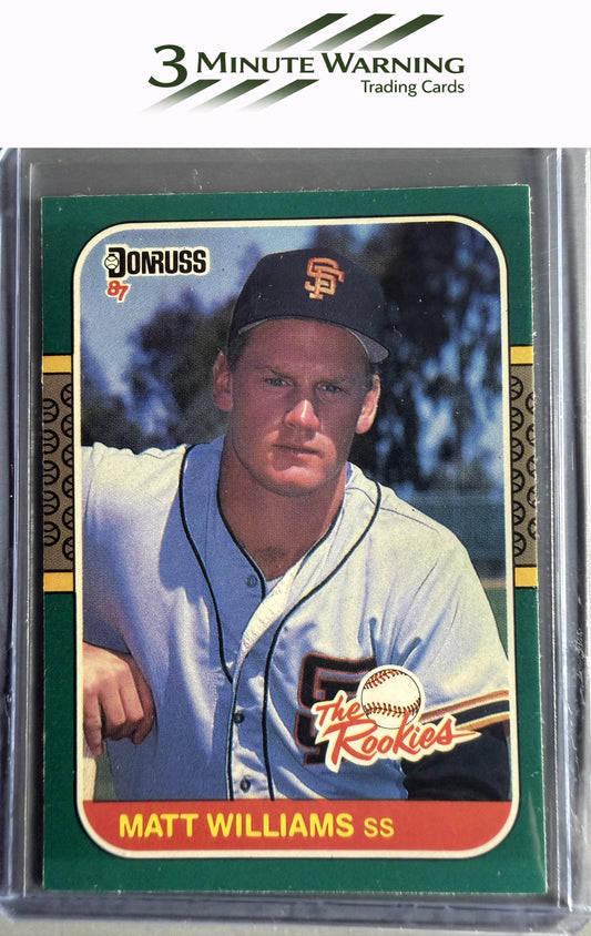 1987 Donruss The Rookies #45 Matt Williams