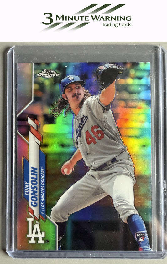 2020 Topps Chrome #114 Tony Gonsolin Refractor