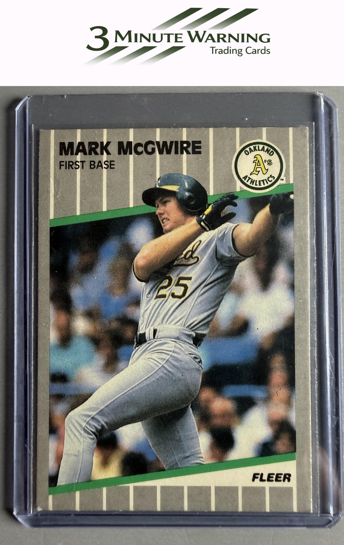 1989 Fleer #17 Mark McGwire