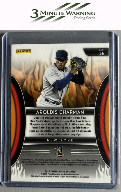 2019 Panini Prizm #S6 Aroldis Chapman Scorching