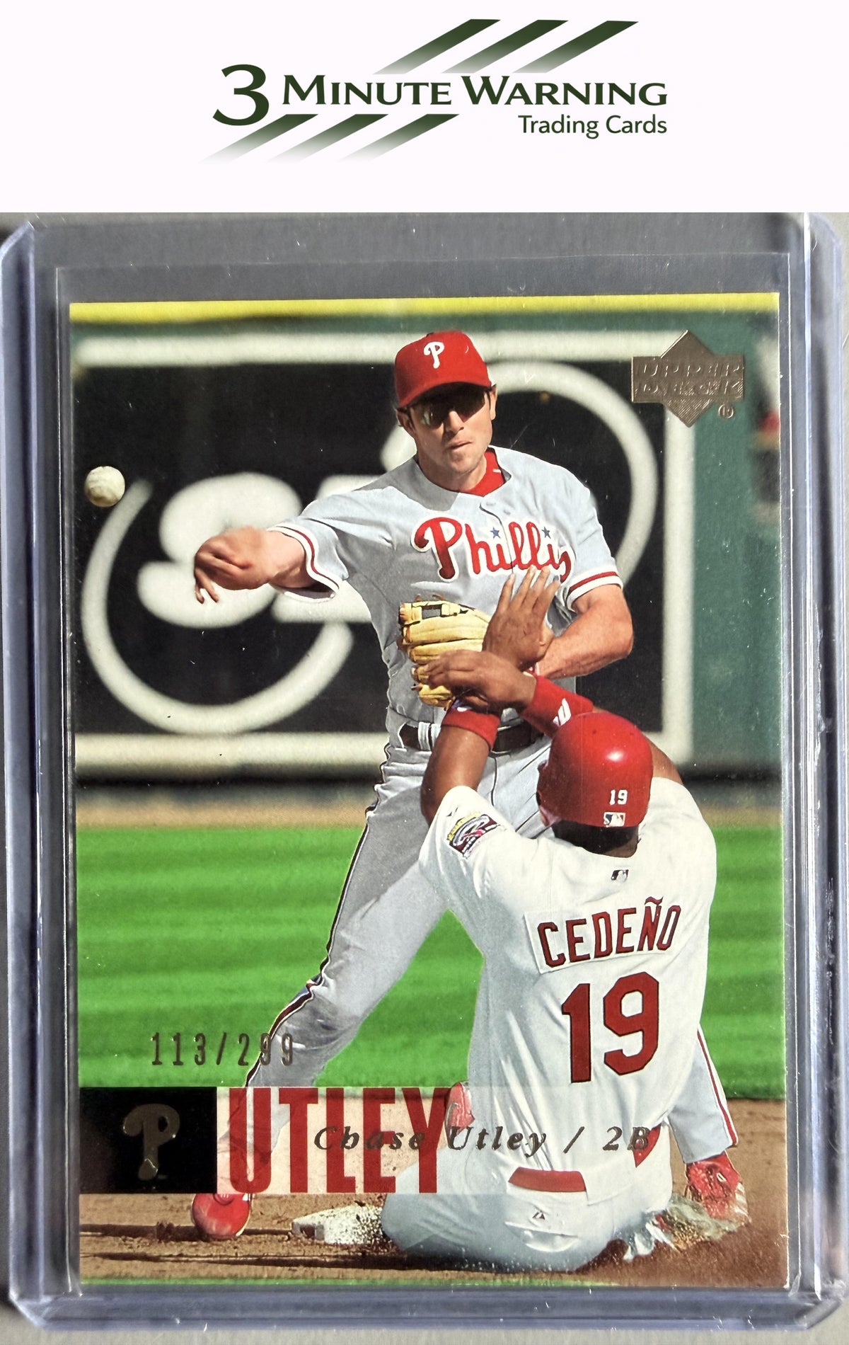 2006 Upper Deck #341 Chase Utley Gold #/299