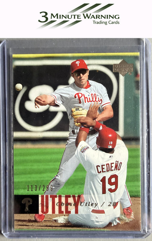 2006 Upper Deck #341 Chase Utley Gold #/299