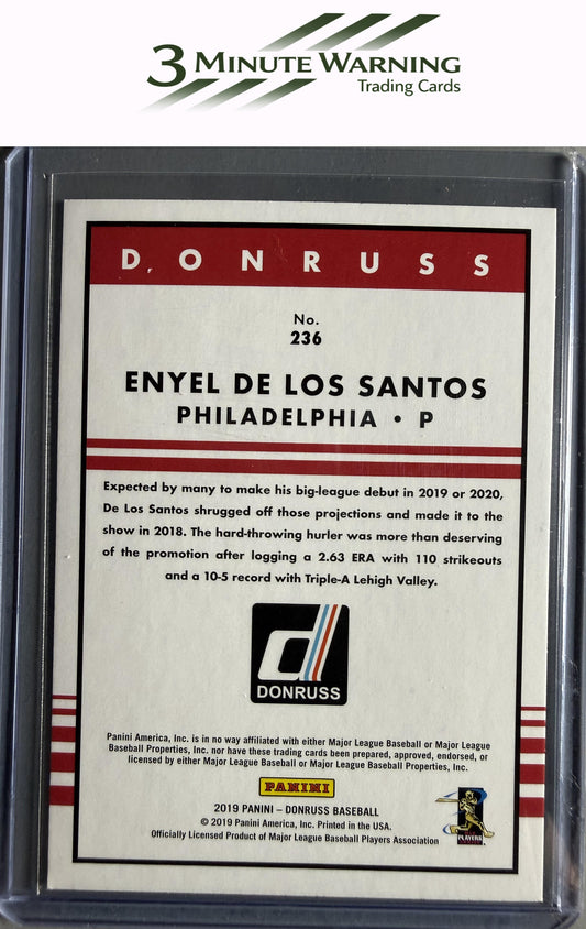 2019 Donruss #236 Enyel De Los Santos