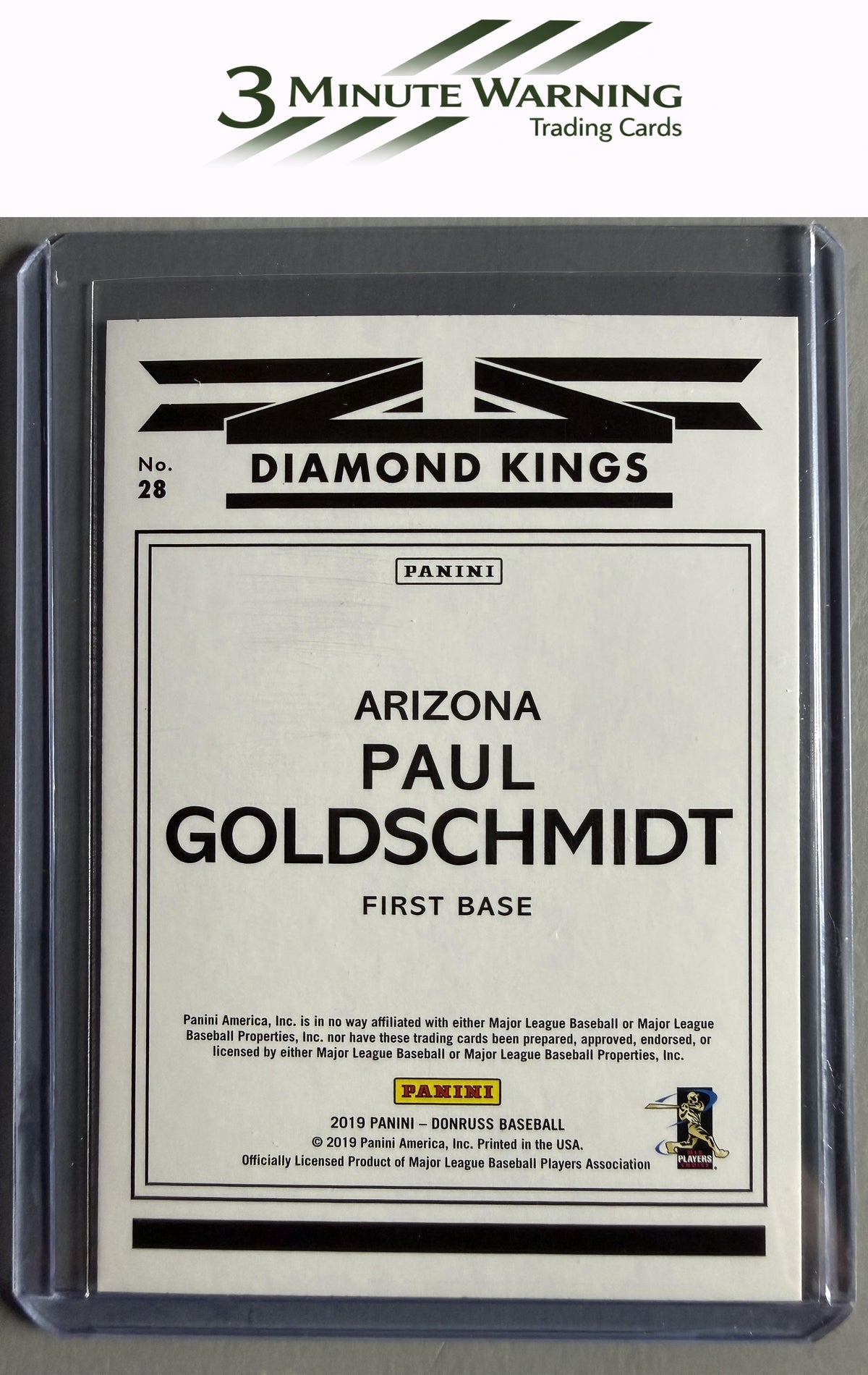 2019 Donruss #28 Paul Goldschmidt