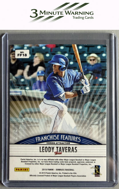 2019 Donruss #FF18 Charlie Blackmon / Leody Taveras Franchise Features Vector