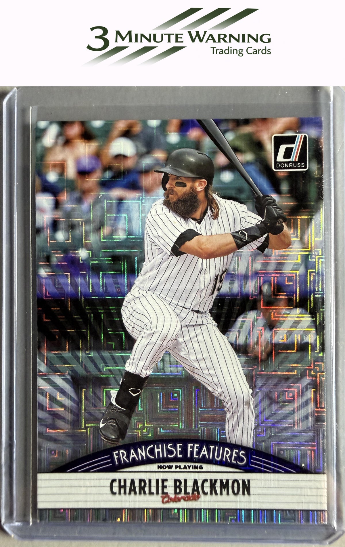 2019 Donruss #FF18 Charlie Blackmon / Leody Taveras Franchise Features Vector