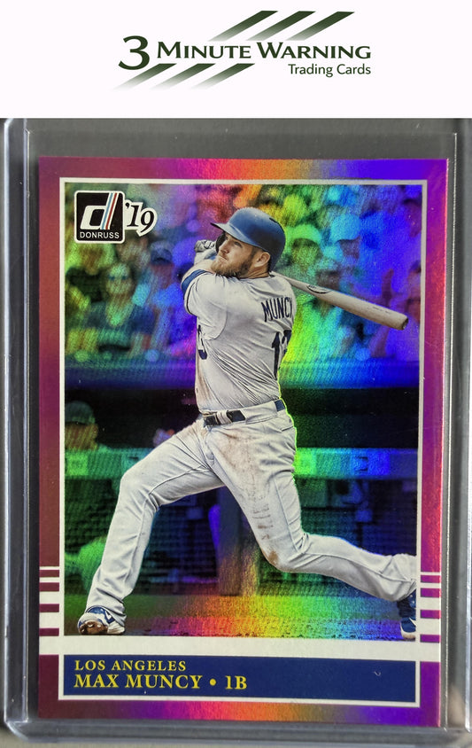 2019 Donruss #211 Max Muncy Holo Pink