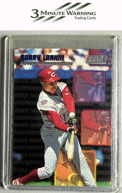 1998 Stadium Club #NC15 Barry Larkin Never Compromise
