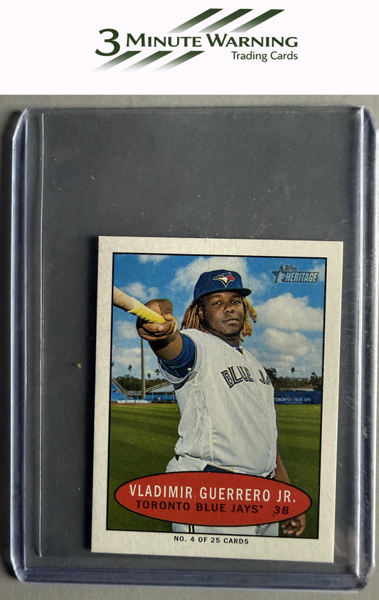2020 Topps Heritage #4 Vladimir Guerrero Jr. 1971 Bazooka Numbered Test