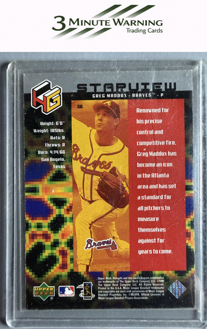 1999 Upper Deck HoloGrFX #S6 Greg Maddux StarView