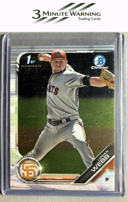 2019 Bowman #BCP-79 Logan Webb Chrome Prospects