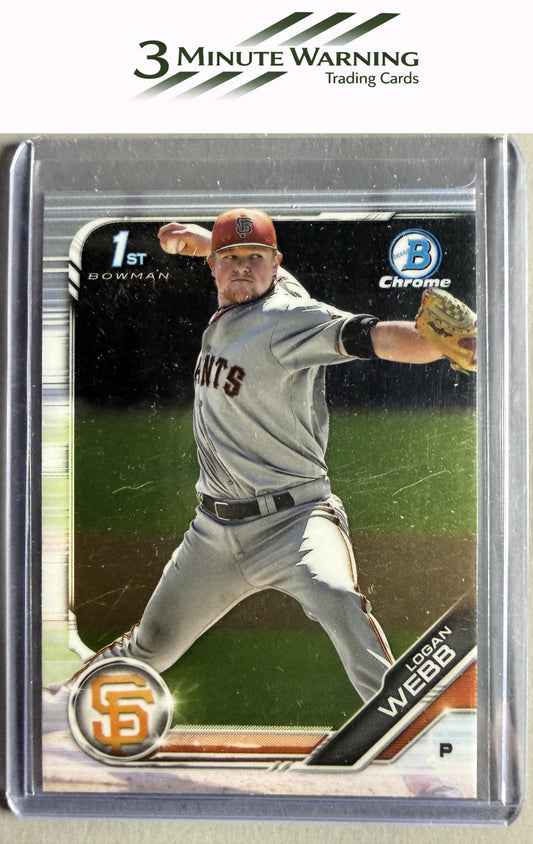 2019 Bowman #BCP-79 Logan Webb Chrome Prospects