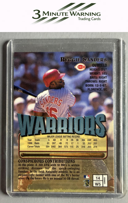 1997 Finest #14 Reggie Sanders