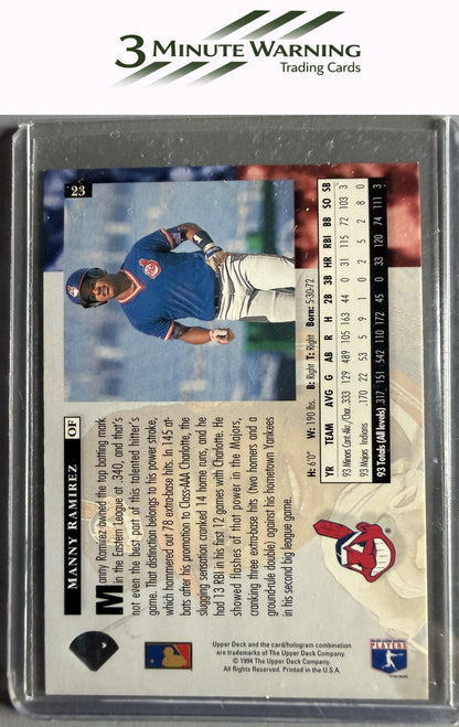 1994 Upper Deck #23 Manny Ramirez
