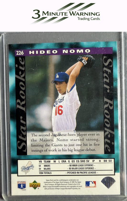 1995 Upper Deck #226 Hideo Nomo