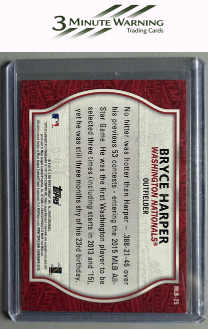 2015 Topps Update #MLB-25 Bryce Harper MLB All-Star Game Access