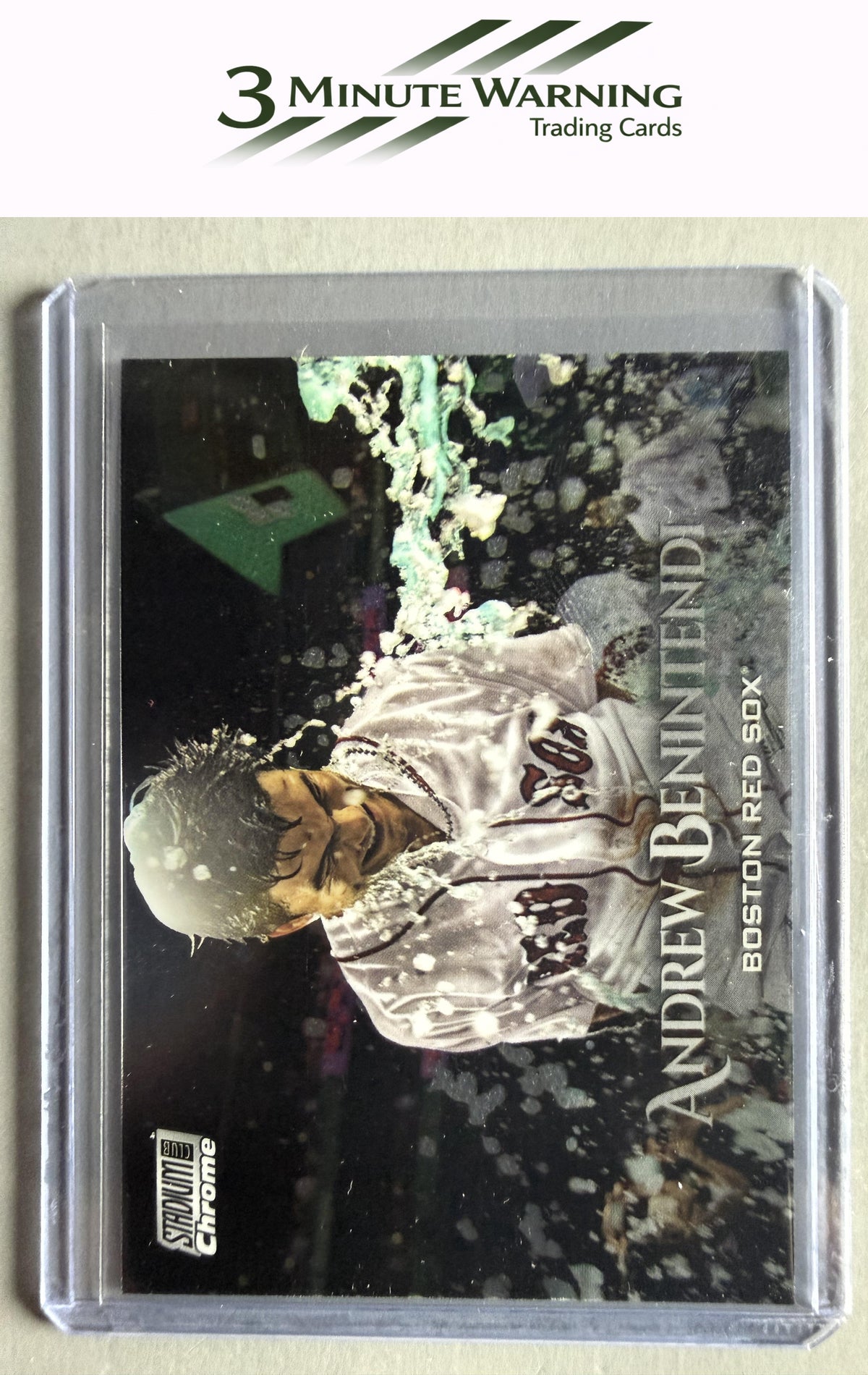 2019 Stadium Club #SCC-45 Andrew Benintendi Chrome