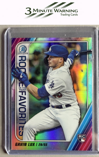 2020 Bowman #ROYF-GL Gavin Lux Chrome Rookie of the Year Favorites