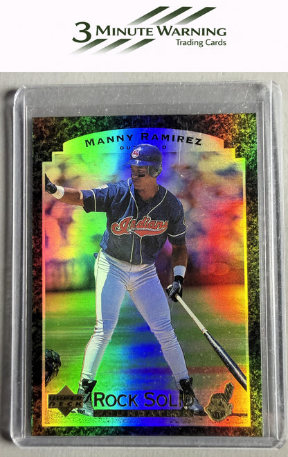 1997 Upper Deck #RS10 Manny Ramirez Rock Solid Foundation