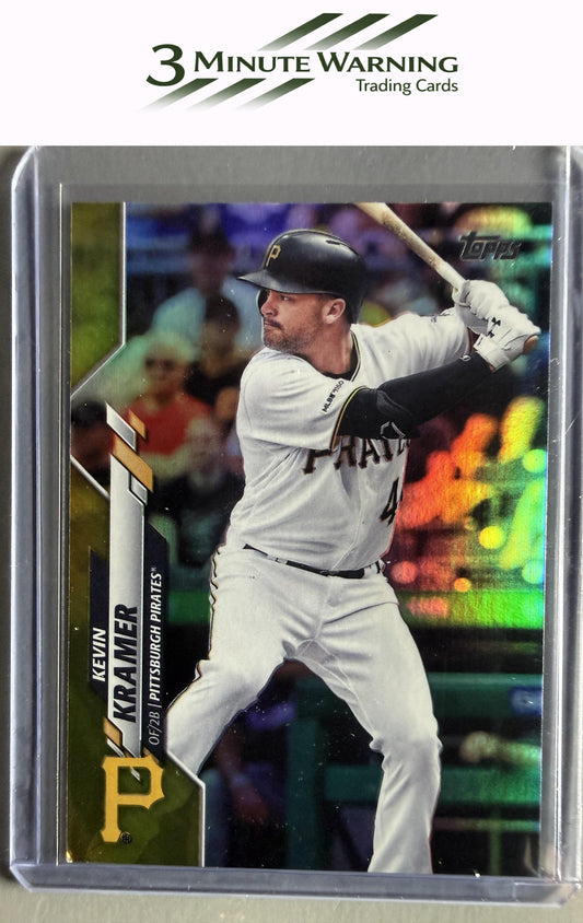 2020 Topps #579 Kevin Kramer Rainbow Foil