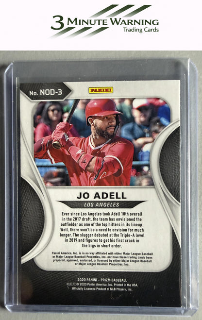 2020 Panini Prizm #NOD-3 Jo Adell Now On Deck