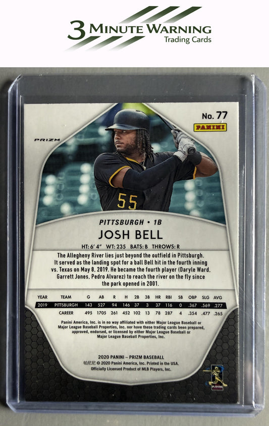 2020 Panini Prizm #77 Josh Bell Red, White and Blue Prizm